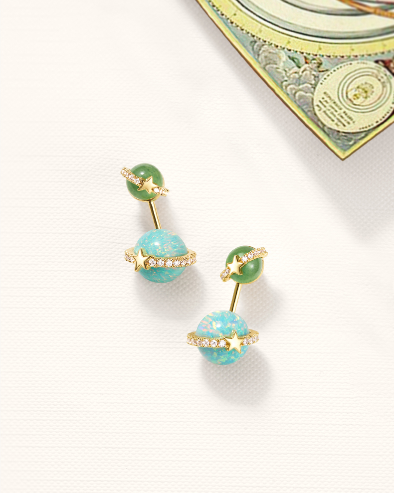 Lola Rose, Rose, Heliocentric, Earrings, Stud Earrings, Women's New Niche Fashion Birthday Gifts