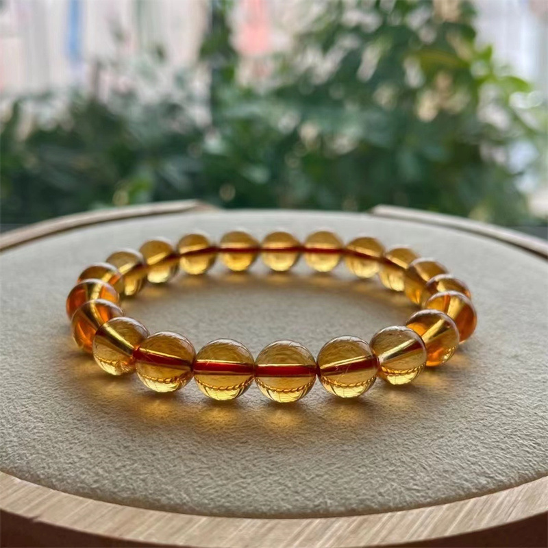 High quality pure natural topaz bracelet